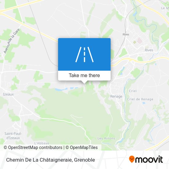 Chemin De La Châtaigneraie map