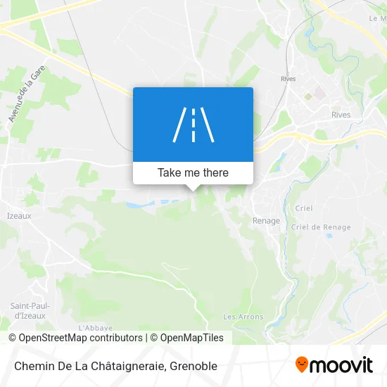 Chemin De La Châtaigneraie map