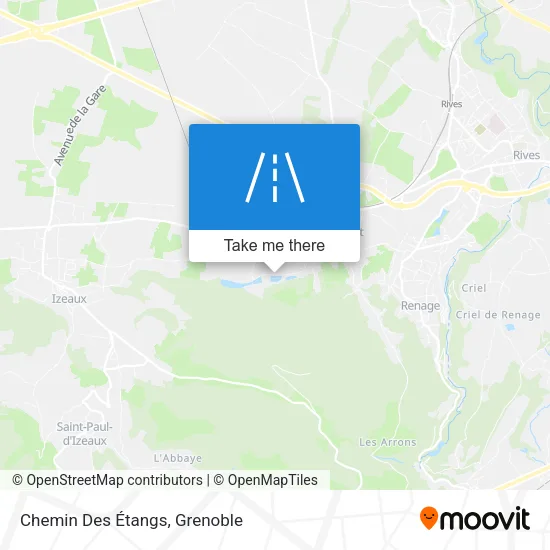 Chemin Des Étangs map