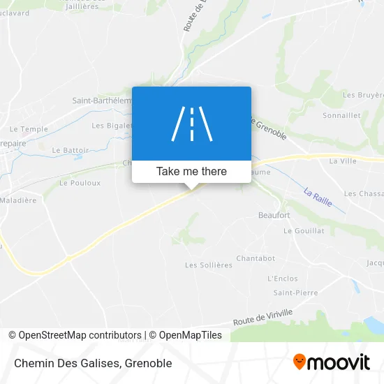 Chemin Des Galises map