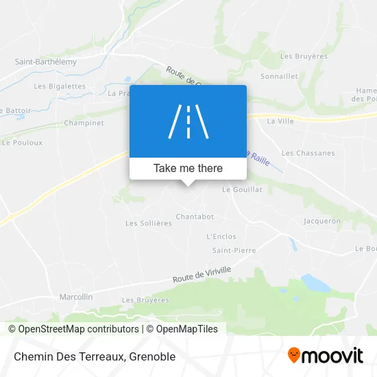 Chemin Des Terreaux map