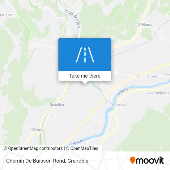 Chemin De Buisson Rond map