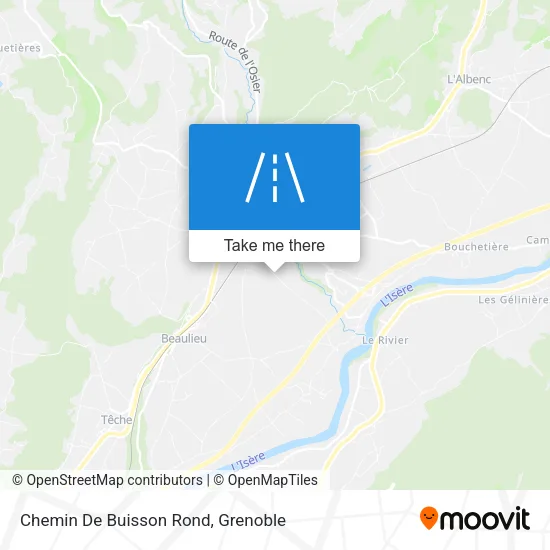 Chemin De Buisson Rond map