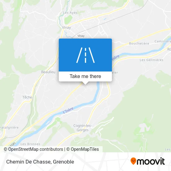 Chemin De Chasse map