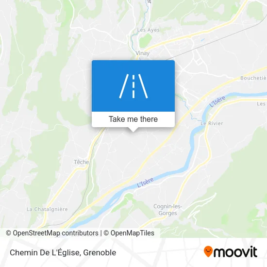 Chemin De L'Église map