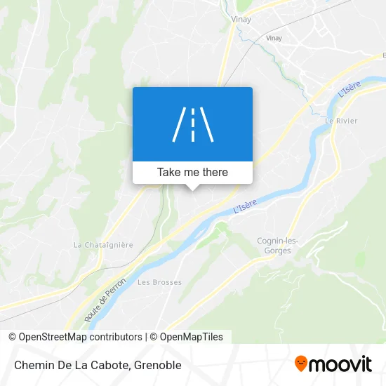 Chemin De La Cabote map