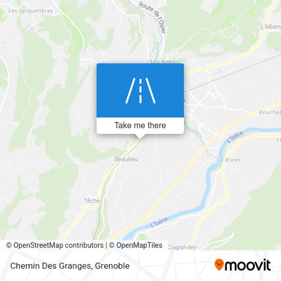 Chemin Des Granges map