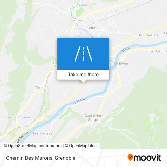 Chemin Des Marons map