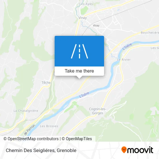 Chemin Des Seigliéres map