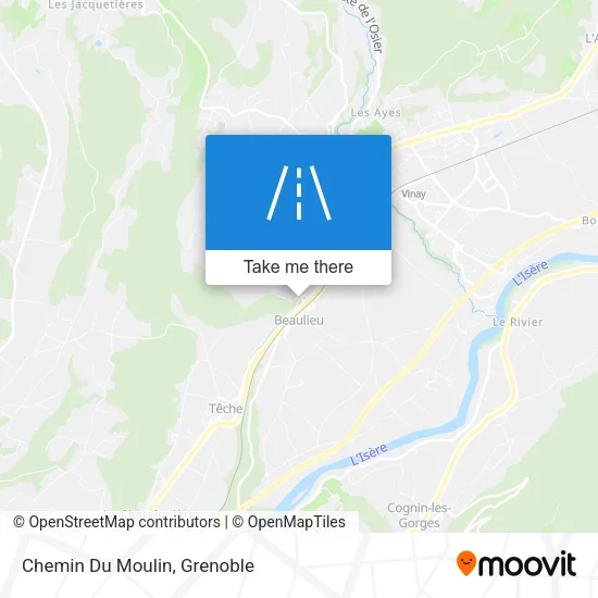 Chemin Du Moulin map