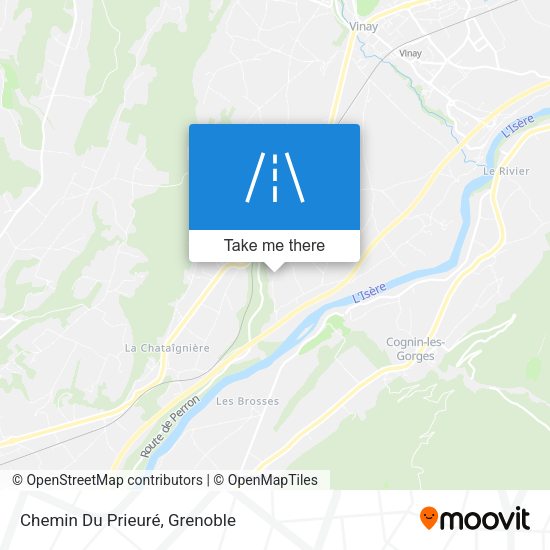 Chemin Du Prieuré map