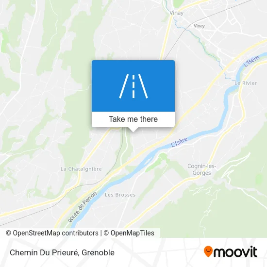 Chemin Du Prieuré map