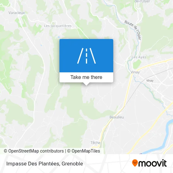 Impasse Des Plantées map