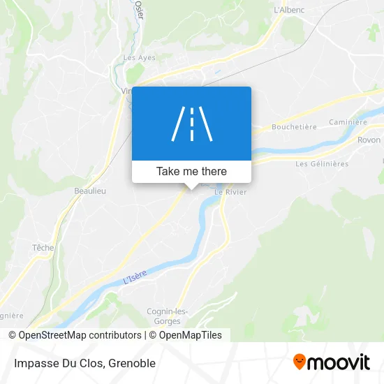 Impasse Du Clos map