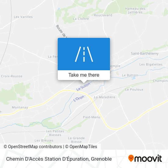 Chemin D'Accès Station D'Épuration map