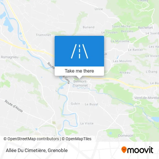 Allée Du Cimetière map