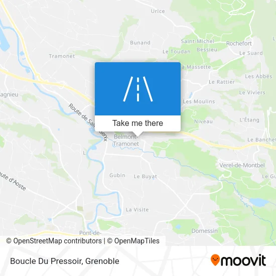 Boucle Du Pressoir map