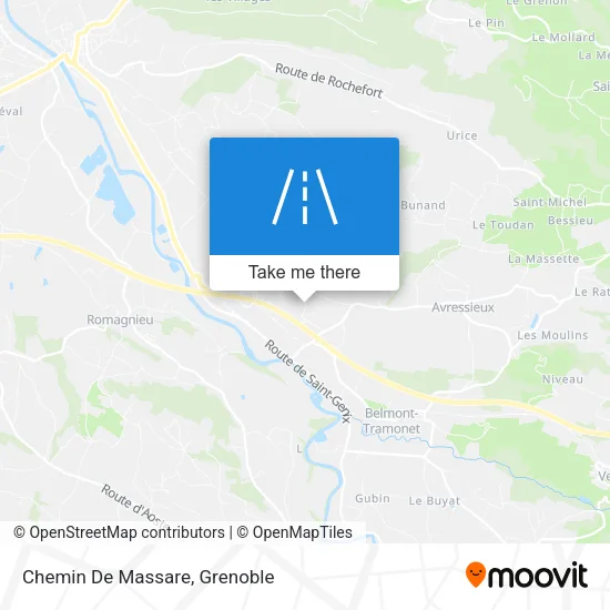 Chemin De Massare map
