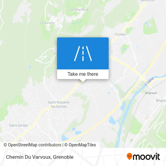 Chemin Du Varvoux map