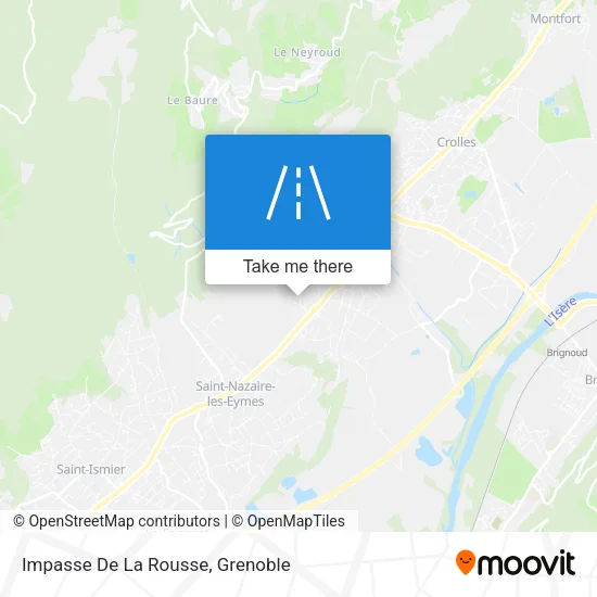 Impasse De La Rousse map