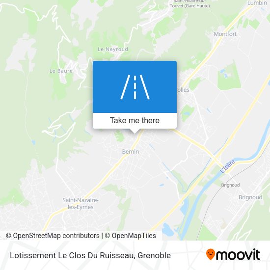 Lotissement Le Clos Du Ruisseau map