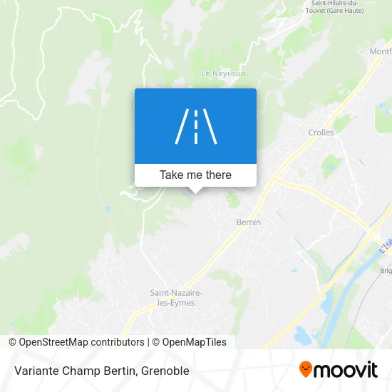 Variante Champ Bertin map
