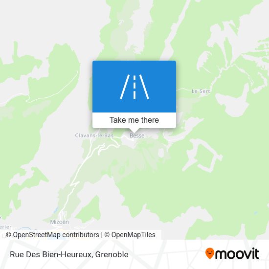 Rue Des Bien-Heureux map