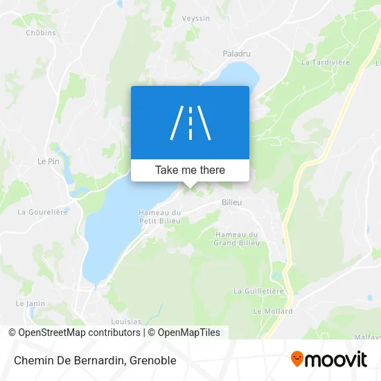 Chemin De Bernardin map