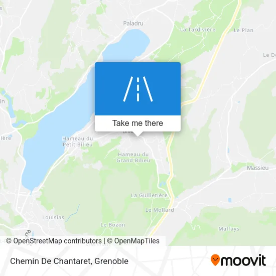 Chemin De Chantaret map
