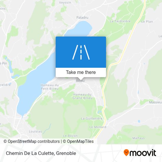 Chemin De La Culette map
