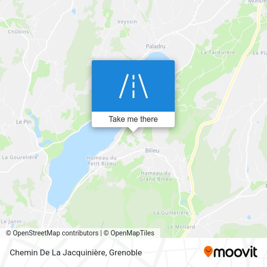 Chemin De La Jacquinière map