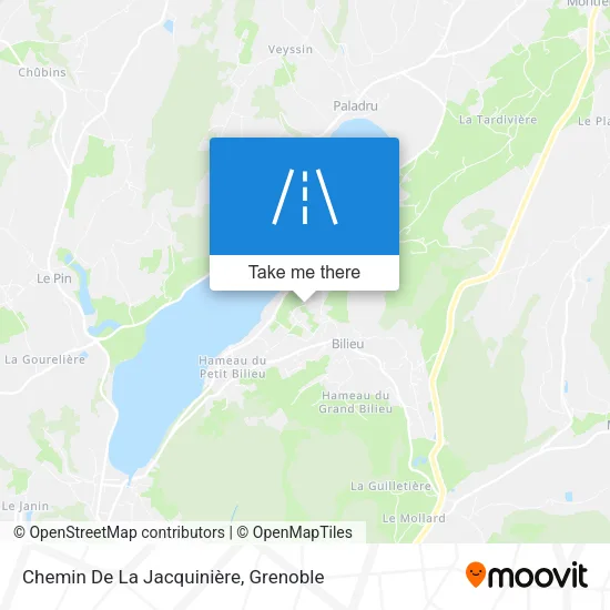 Chemin De La Jacquinière map