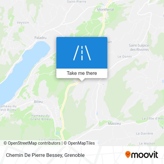 Chemin De Pierre Bessey map