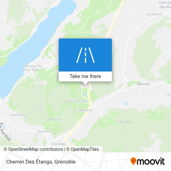 Chemin Des Étangs map