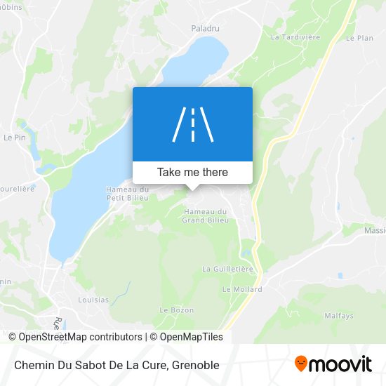 Chemin Du Sabot De La Cure map