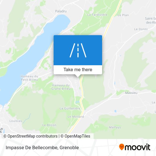 Impasse De Bellecombe map