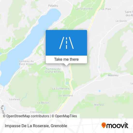 Impasse De La Roseraie map