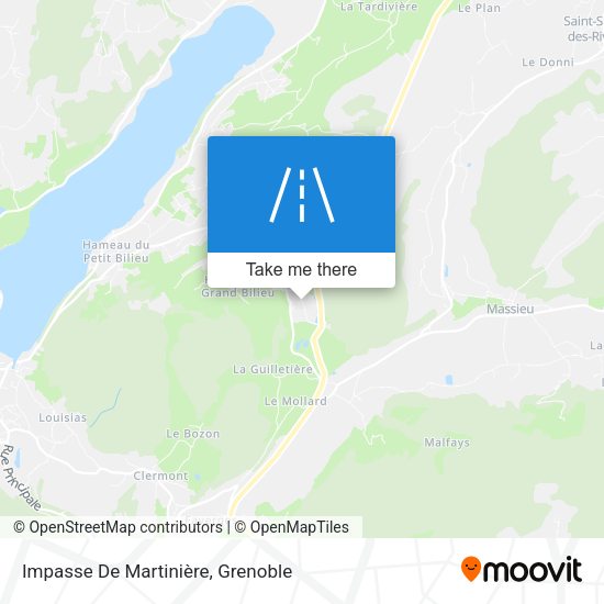 Impasse De Martinière map