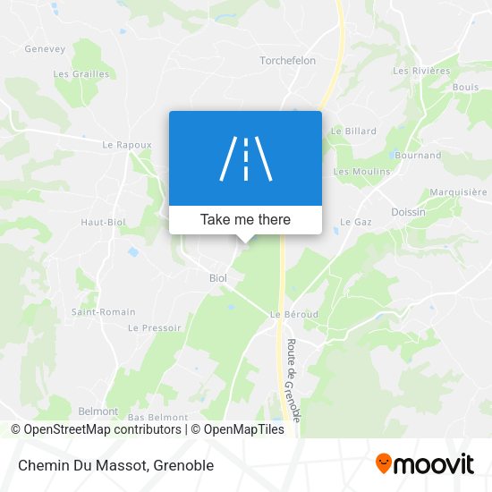 Chemin Du Massot map