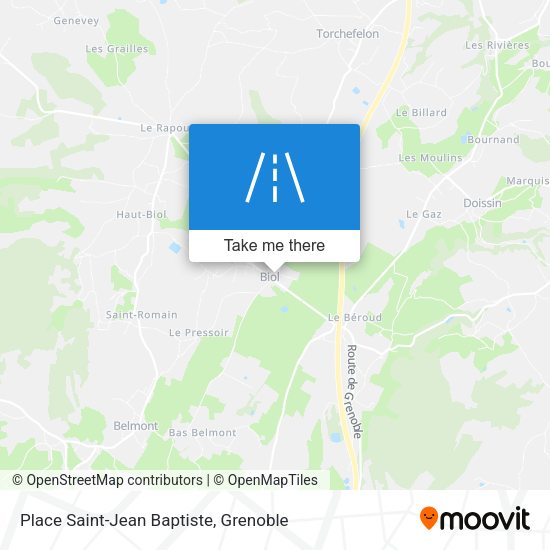 Place Saint-Jean Baptiste map