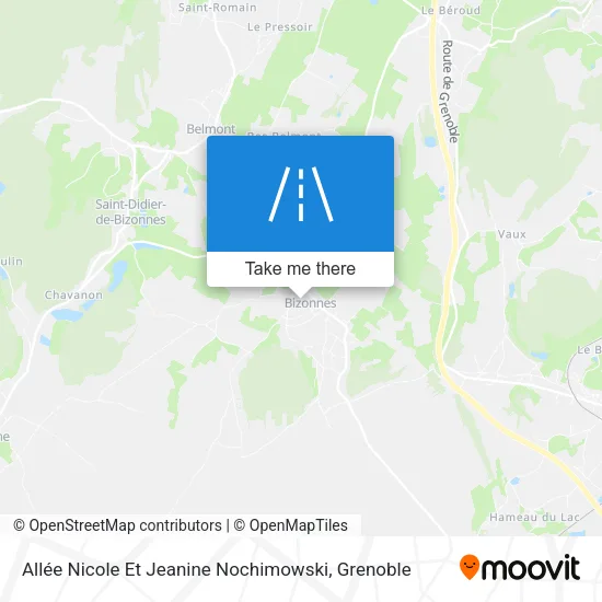 Allée Nicole Et Jeanine Nochimowski map