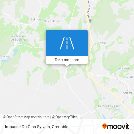 Impasse Du Clos Sylvain map
