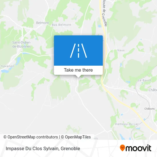 Impasse Du Clos Sylvain map