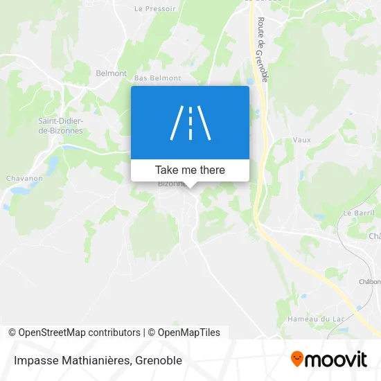 Impasse Mathianières map