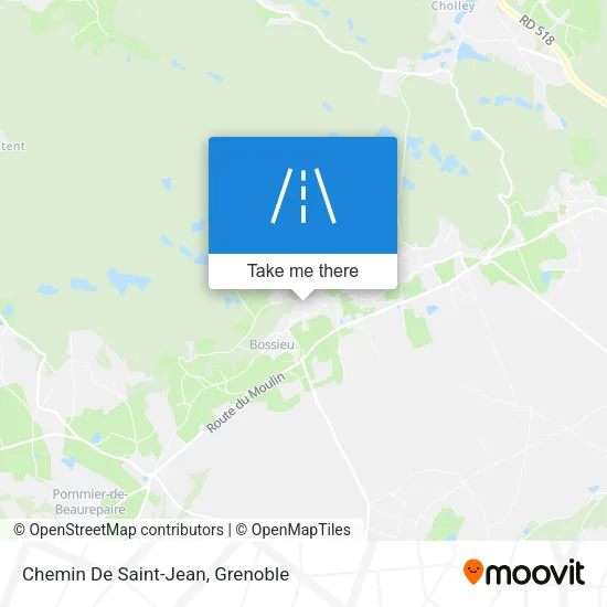 Chemin De Saint-Jean map