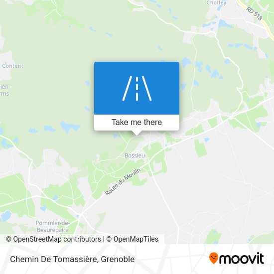 Chemin De Tomassière map