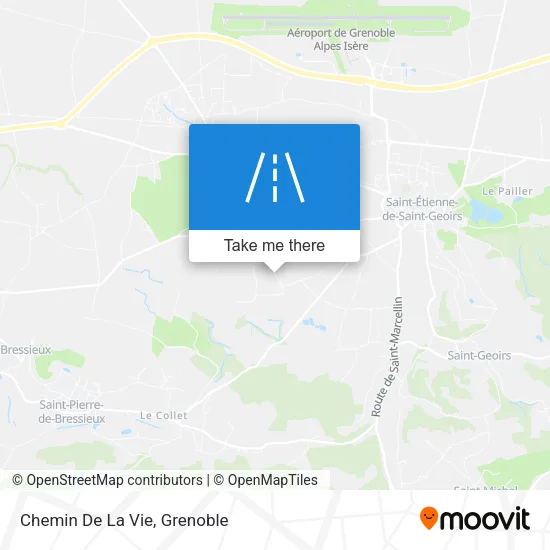 Chemin De La Vie map