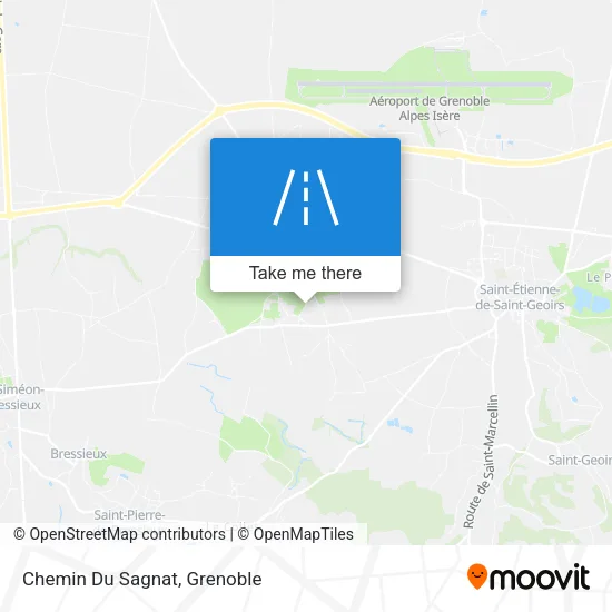 Chemin Du Sagnat map