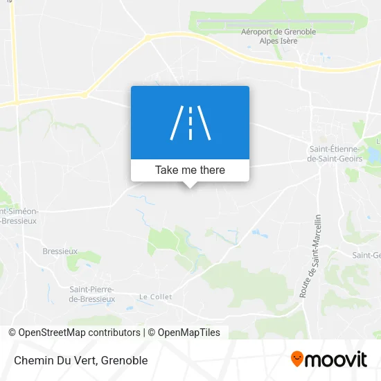 Chemin Du Vert map