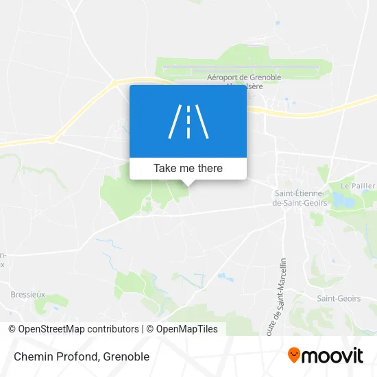 Chemin Profond map